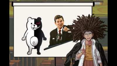 Yasuhiro gives a presentation in class