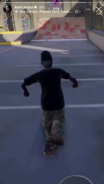 ken hitting clips on skate 4