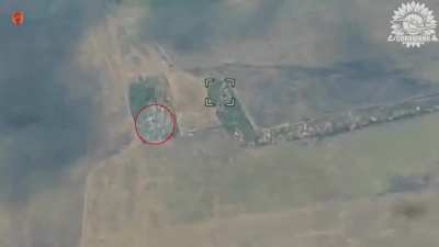 Ukrainian MiG-29 fighter jet using American GBU39 guided bombs to destroy Russian command and observation post in temporarily occupied Kherson region. July 2025 [Published 17.07.2025]