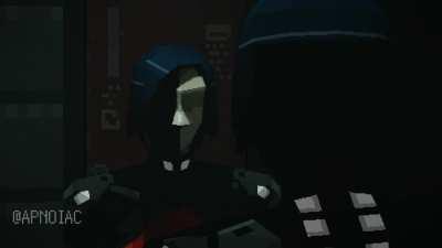 I modeled MistyWhisker's DOVE Replika OC!