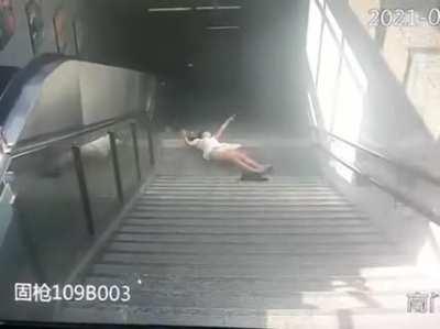 That shoe is all the way down