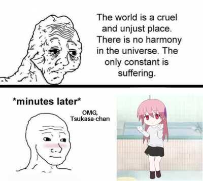 When the big sad strikes, Tsukasa-chan can always dance away your problems