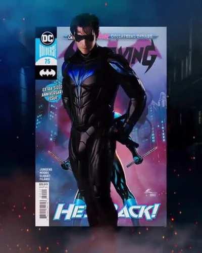 Nightwing from comics to live action. Titans S3 promo clip