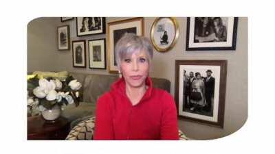Jane Fonda: Atriz duas vezes vencedora do Oscar e ativista contra as mudanças climáticas. Um exemplo a ser seguida. Via BBC New Brasil