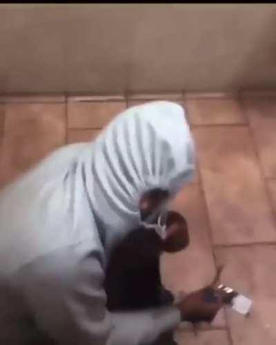 Nigga got water all on the weed😭