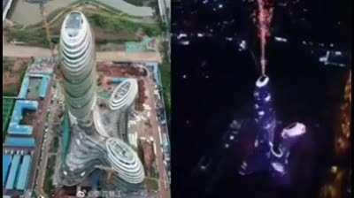 a skyscraper in china