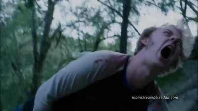 Hattie Smith Knees a Guy in the Balls in The Axiom (2018)