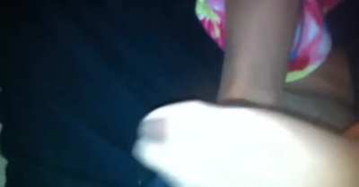 Make my Son cum in his Pants with my Nylonfeet 