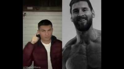 Average penaldo fan vs average pessi enjoyer