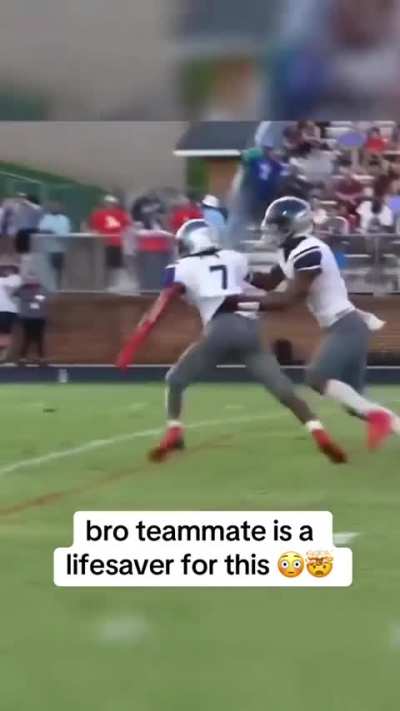 That's a good teammate!