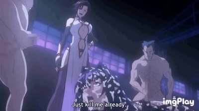 Defeated and shown off by her worst enemy