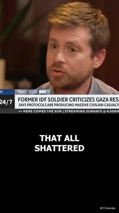 Former IDF Soldier and Breaking the Silence Director Avner Gvaryahu speaks to CBS News' foreign correspondent Debora Patta.