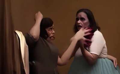 Acting Hysterical (zeroscope + bark + audioLDM)