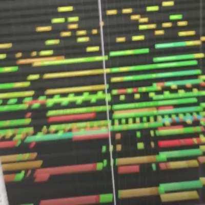 The way he zoomed in sync with the music