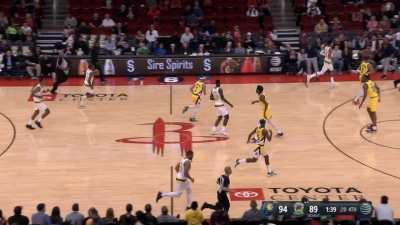 [Highlight] Kenyon Martin Jr. puts Myles Turner on a Poster