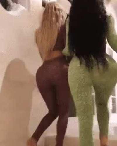 Kylie Jenner and Stassie’s huge asses
