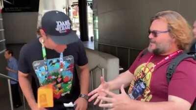 When Jack Black met a fan