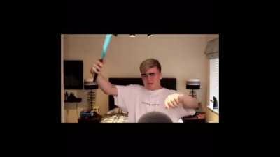 Visual results from a man who has been in the hole for one month obvio.