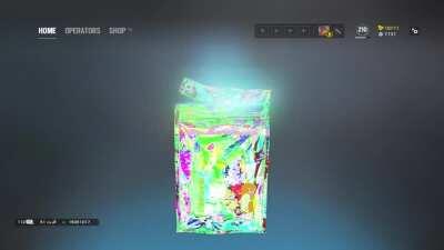 I got a real rainbow pack in rainbow six siege.