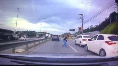 Fighting on the Road