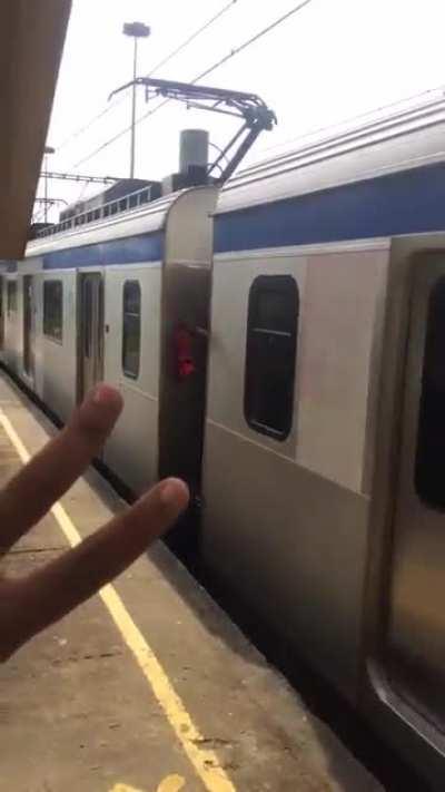 Took the train but the wrong way