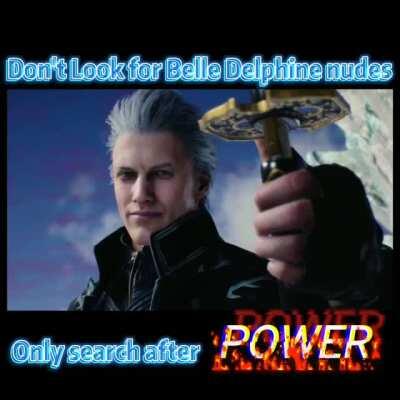 Self made meme, Vergil isn't a Simp