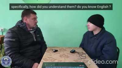Arrogant Russian captive explains his motives of coming to Ukraine