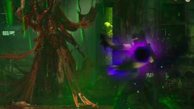 was playing invasions when i notice shang morph into noob saibot