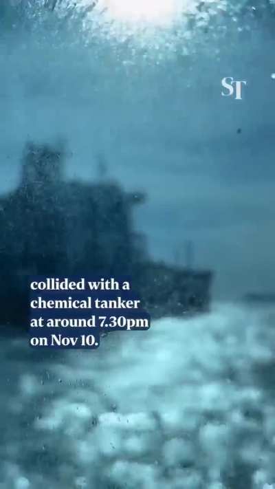 A ferry carrying 165 passengers from Batam to Singapore collided with a tanker on Nov 10.