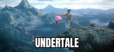 Kazuya Mishima and Kirby recreate Undertale