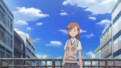 Misaka Mikoto gets the boat - Toaru Kagaku no Railgun (s1 OVA)