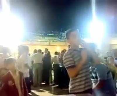 An idiot gets shot because he's an idiot