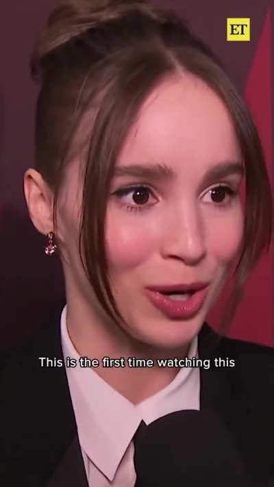 Entertainment Tonight interview with Alba Baptista for Mother Mary