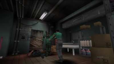 Zombies can bust in through the door!