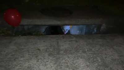 How to decorate when you have a storm drain at the end of your driveway…