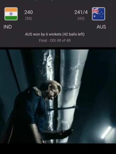 Heartbreaking moment 