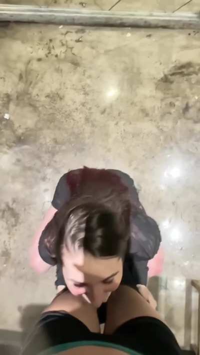 My bff gave me my Valentine’s present in the restroom