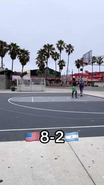 La remontada que metió el pibe, se le cayó una lagrima al Manu.