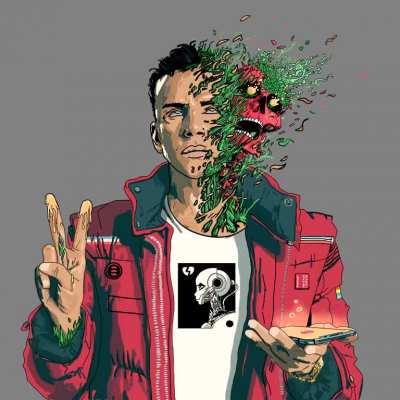 Animating the digital painting I had done earlier. How's this?