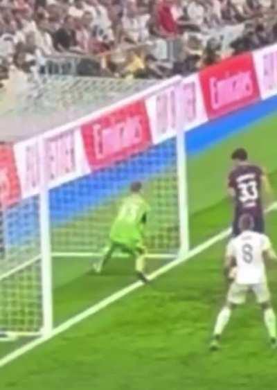 Clip of the unallowed goal…