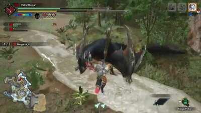 A lucky frame finally gets me a post worthy clip