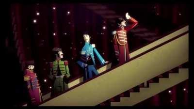 Beatles Intro from a game.