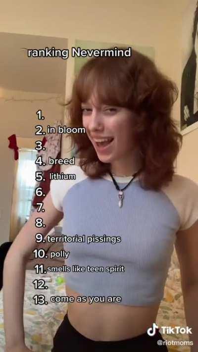 Riotmoms on TikTok is so pretty with her bangs ❤️