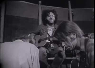 ...here he come and he's gone again...