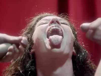 She's having more fun than you. More cum equals more fun.