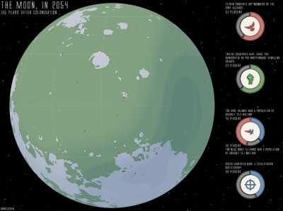 A Dove Takes Flight - The Colonisation of a Green Moon