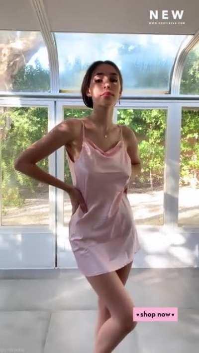 Julie Bright with the nipple ripple