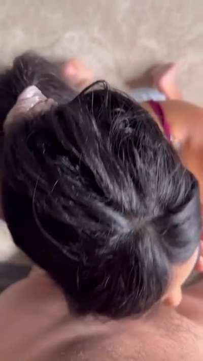 Down on my hands and knees