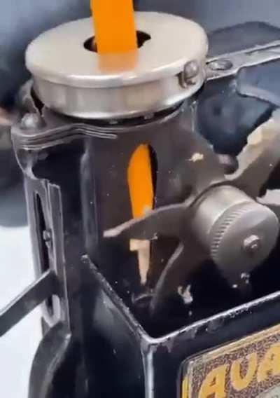 Pencil sharpener from 1920.