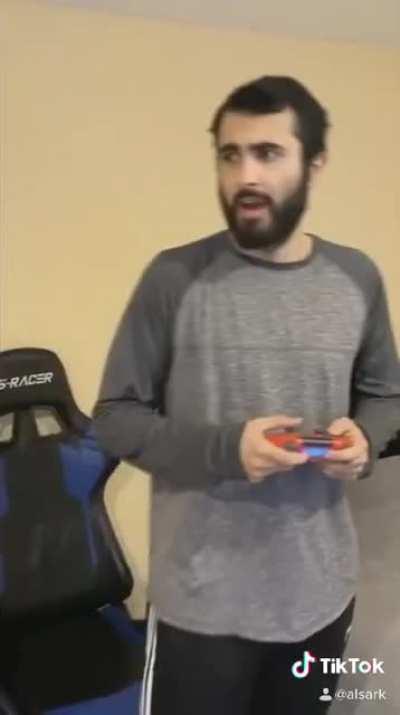 Bro is a little crazy